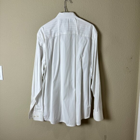 INDIGO PALMS Embroidered Front Button Down Style Shirt Size Large - Picture 6 of 12